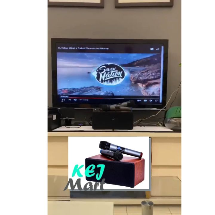 Videoke Set Karaoke bluetooth speaker with microphone wireless speaker with microphone Mini Home KTV