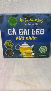 Hộp 40 gói trà cà gai leo mật nhân Bảo Khang thanh nhiệt mát gan men gan cao giải độc gan