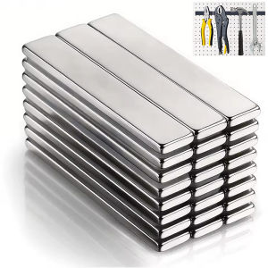 Various Sizes Long Bar Magnets Strong Magnetic Heavy Duty Magnet Can Replace Hook Push Pin Perfect for Kitchens Handicrafts