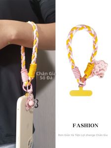 ZHENGEGE | Ant-theft Wristband Braid Rope 3 Strands Twisted Colorful Braided Short