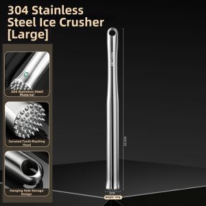 AKL | Steel Ice and Fruit Muddler for Lemon Tea