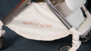 Giant Carrier TROVE Reversible & Multi-Position Stroller with Front & Rear Swivel Wheels with Brakes