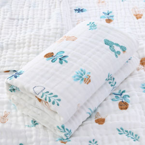 High Density Cotton Rectangular Bath Towel Absorbent Washcloth for Babies And Children Cartoon Design Rectangular Bath Sheet