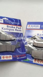 Paket Hemat Kampas Rem Dispad Depan & Belakang Suzuki Satria 150