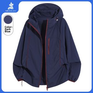 Mexican | Lightweight Quick-Drying Sun Protection Jacket with Hood and Zipper