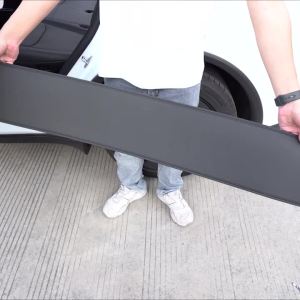 Threshold Anti-Dirty Leather Mat for Tesla Model Y Juniper 2026 2025 Rear Seat Under Protector Pads 2nd Row Seat Lower Protector