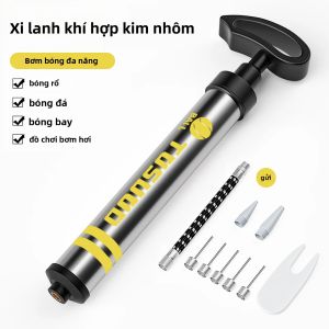 TOSUOD | TOSUODBơm Xe Đạp Máy Bơm Không Khí Cầm Tay Đa Chức Năng Di Động Dành Cho Bóng Đá Bóng Rổ - Phụ Kiện Xe Đạp Chất Liệu Hợp Kim