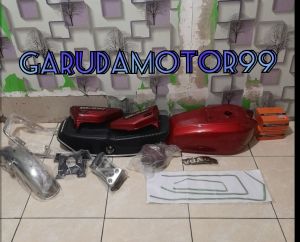 BIG PROMO PAKET HEMAT KOMPLIT BODY HONDA GL 100 GL125 GL CEPEK PRES PABRIKAN BERKUALITAS.DETAIL OR1GINAL CUSTOM ALL MOTOR HOND4 GL SERIES.