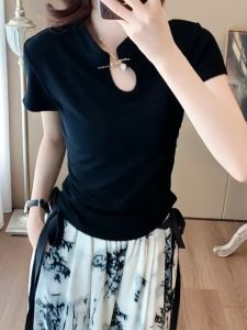 Lembut celana perempuan panjang wanita seluar loose casual black long pants women fashion high waist seluar perempuan murah seluar wanita