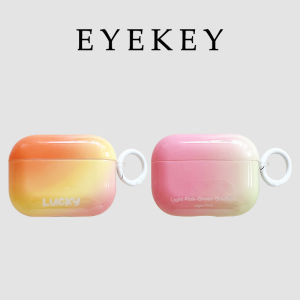 Eyekey Advanced Gradient English Wireless Bluetooth Protective Case for Airpods pro 3rd Gen Airpods 4th Gen Airpods 1/2 2nd Gen
