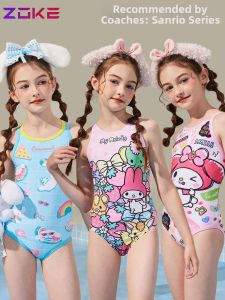 ZOKE | Child Girl Training Competition One-piece Swimsuit