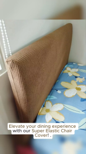 【Selangor Inventory】Elastic All-Inclusive Headboard Cover | Solid Color Dust Wrap | Stylish & Protective Bedroom Decor