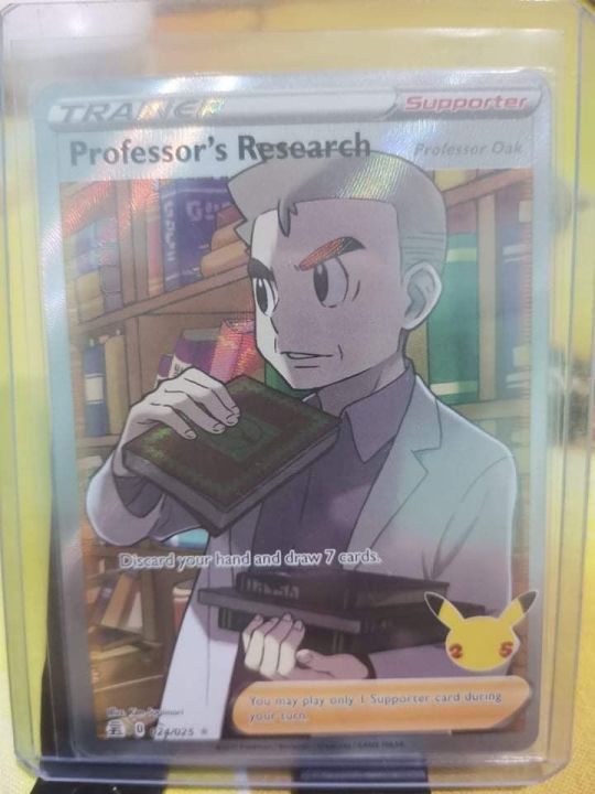ENG) Professor's Research – Full Art – Professor Oak – Pokemon