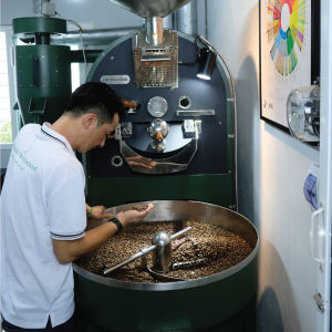 500gr Cà phê hạt blend Arabica Đà Lạt Robusta Honey rang mộc cafe rang xay nguyên chất pha máy cold brew