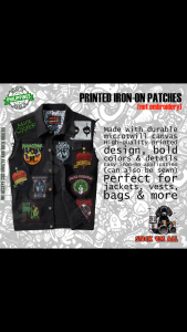 ALICE COOPER -inspired Printed Iron-On DIY Patches for Jacket Decoration. Features 2026 patches with band logos and album art. Suitable for customizing denim jackets. Ideal for rock music enthusiasts.