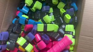 Raket Badminton Pelekat Tangan Pelekat Buat Lubang Raket Tenis Tali Serap Peluh Pelekat Tangan Pelekat Tangan Pita Penggulung Rod Pancing Tali Serap Peluh