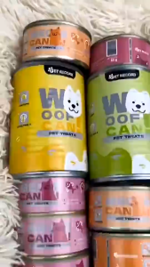 PET RECORD 410g*6 Cans Wet Dog Food Natural Can for Puppy and adult Nutritious Pet Dog Canned Food