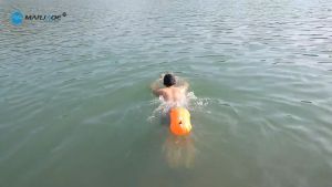 Phao bơi túi khí đơn dễ dàng bơm phồng phao Phao nổi bơi sông phao cứu hộ cứu sinh tập bơi