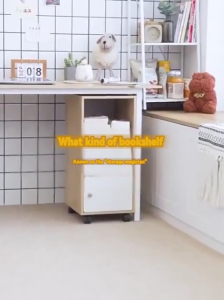 Movable Under Desk Storage Cabinets With Wheels Rack Drawer Organizer Shelf For Room