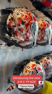 Helmet ARC XR Koi / ARC YF Koi / Visor ARC XR