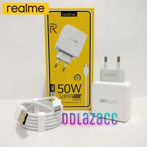 CHARGER REALME 5 PRO REALME X REALME NARZO SUPER VOOC 50W TYPE C