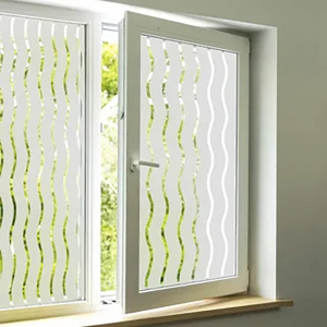 Opaque frosted glass sticker anti leakage bedroom bathroom balcony window privacy electrostatic adsorption film