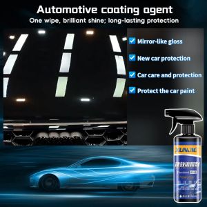 【Ready Stock】Car nano ceramic coating spray polish and wax.lasting protection stain and water repellent-500ml