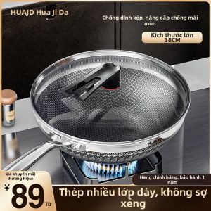 HUAJIDA | Non-stick Stainless Steel Frying Pan