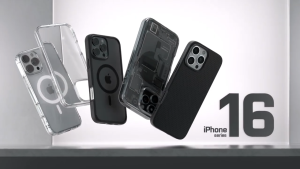 Spigen iPhone 16 Pro Case 6.3" Classic C1 MagFit Magnetic Compatible Case Magnetic Casing iPhone Cover