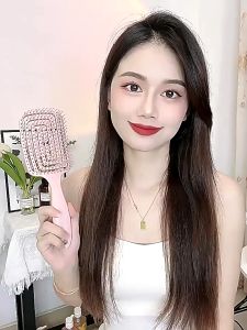 FaSolLa หวีแปรง (หวีแปรงใหญ่) หัวลูกปัดเพื่อสุขภาพ ลดปัญหาผมขาดร่วง อุปกรณ์ทำผม จัดแต่งทรงผม แปรงนุ่ม หวีสบาย