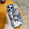 One Piece Luffy Black White Cartoon Anime Phone Case for Apple iPhone 14 pro Max 13 Hard 12 Mini 11 XS Max/XR Soft Silicone Protective Cover. 