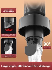 CAJE | Anti-Backflow Drain Valve for Kitchen Sink