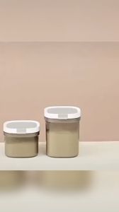 KEEPWORKING  Milk Powder Container with Scoop&Scraper-UV CIRCLE (800ml/ 1300ml/ 1800ml) Food Container milk powder storage Portable