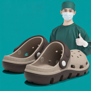 BAIMUQINGCHEN | Hospital Use Non-slip and Odor-resistant Clogs EVA