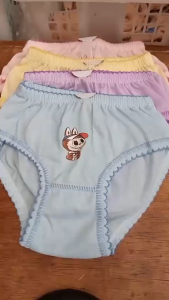 6 PCS Celana dalam anak Cewek CD Anak Perempuan Celana dalam anak Bergambar BB 10-30 kg