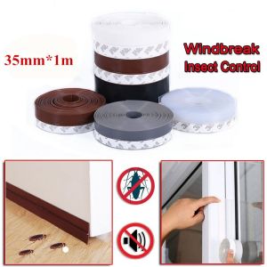 Same Day Ship 90Cm Self Adhesive Type D Doors Window Soundproof Seal Strip Rubber Windproof Waterproof Soundproof Insulation Sealing Strip