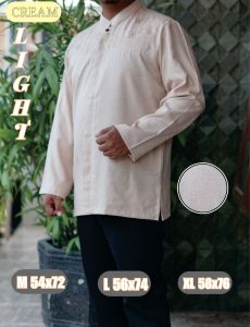 BAJU KOKO PRIA MOTIF BORDIR LIGHT BAHAN KATUN MADINAH PREMIUM KOKO MUSLIM PRIA LENGAN PANJANG BAHAN HALUS DAN ADEM