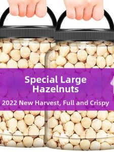 Wild Fresh Hazelnuts Crushed