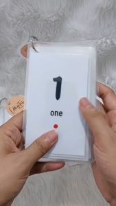 Number 1 to 20 Flash Cards | Color and Number Flash Cards | Kids Learning Development Materials | 3 x 5 and 5 x 7 inches