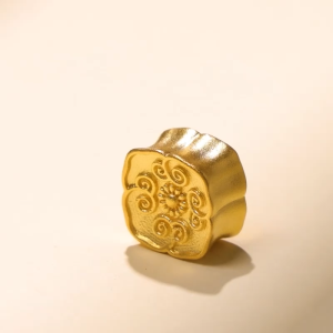 Chow Sang Sang 周生生 999 Gold Chinese Gifting Collection Four Harmonies Gold Ingot for Women & Men 960839 Price-by-Weight 5g Gold