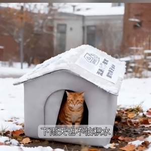 Cat House for Indoor and Outdoor Cats Waterproof Cat Nest for Stray and Feral Cats Great for Cat Houses for Outdoor and Cat Beds for Indoor Cats Pet Tent