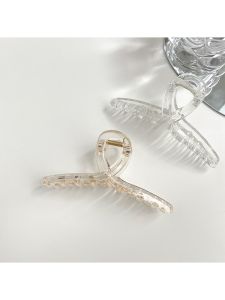 ใหญ่ โปร่งแสง คลิปฉลาม ผู้หญิง กิ๊บติดผม AM1013 Original ดีไซน์ ทันสมัย เครื่องประดับผม Fresh Out The Oven