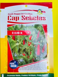 Benih Cabe Rawit CIAMIK KEMASAN 10gram DARI Cap Sebelas MANTAB