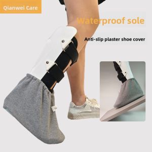Special Casting Shoe Cover Dustproof Waterproof Walking Shoes for Bone Injury Recovery Spring Summer Indoor Home Use