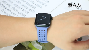 Breathable Silicone Sport Soft Rubber iWatch Series1/2/3/4/5/6/SE/7/8/SE2/9/10/SE3/11/Ultra123