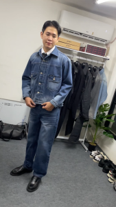 H1 Regular Loose - Stone Blue Wash - Jeans