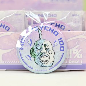 Superpower 100 Badge Anime Cartoon Collectible 58mm Bilibili Aesthetic Roadside Non-Fictional Anime Gaming Consoles