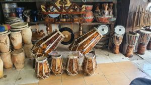 Kendang pencak silat 1set kayu nangka