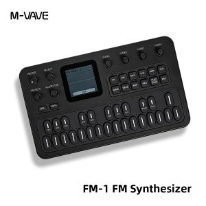 M-VAVE | Bàn Phím Tổng Hợp M-VAVE FM-1 (SK15) Màu Đen 6 Bộ Điều Khiển 32 Thuật Toán 128 Preset Reverb/Distortion Bộ Sequencer 16 Bước Nhạc Cụ Điện Tử
