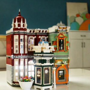 Mould King | Street Lights Vintage Collections Assembling Building Blocks Toy